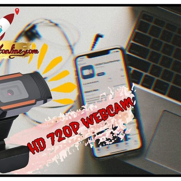 720P portable webcam