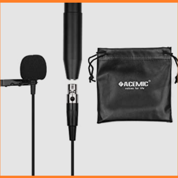Lavalier microphone for video camera – for camera only