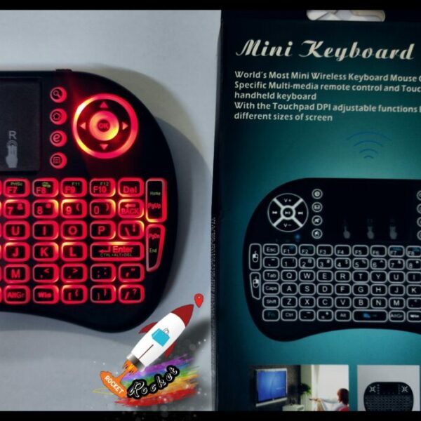 Backlit Mini Keyboard & Touchpad