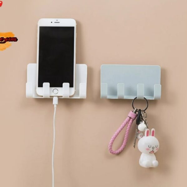 Multi Phone Stand Wall Hook Hanger