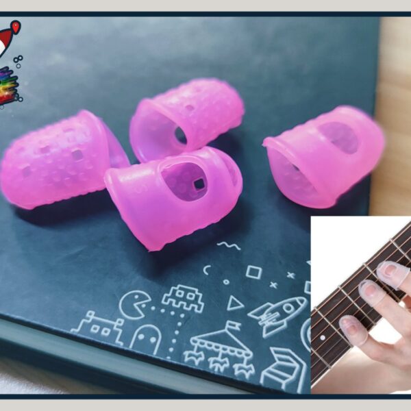 Silicone Fingertip Protector for guitar